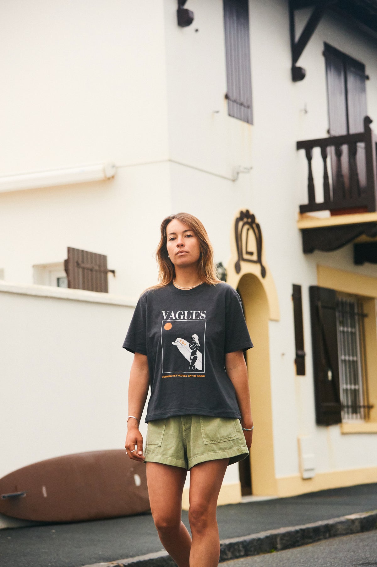 Vagues Crop Tee